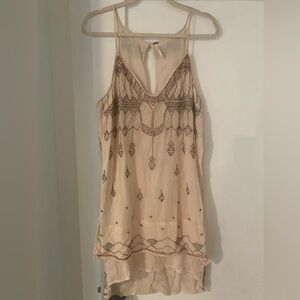 FREE PEOPLE BEADED mini dress. Size small